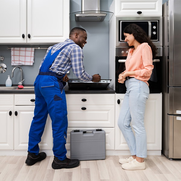 what kind of warranty do you offer on your cooktop repair services in Blackburn OK